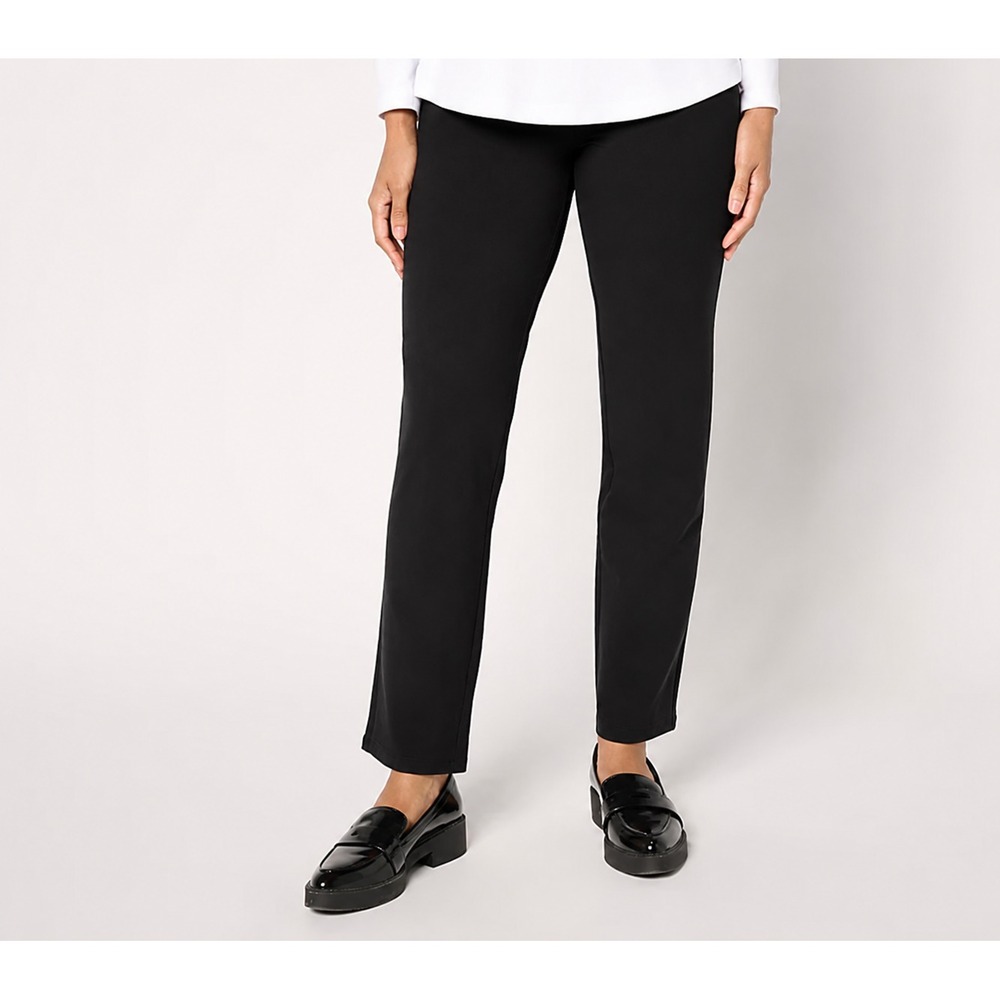 "As Is" Women With Control Regular Tummy Control TUSHY LIFTER Pants Black Medium